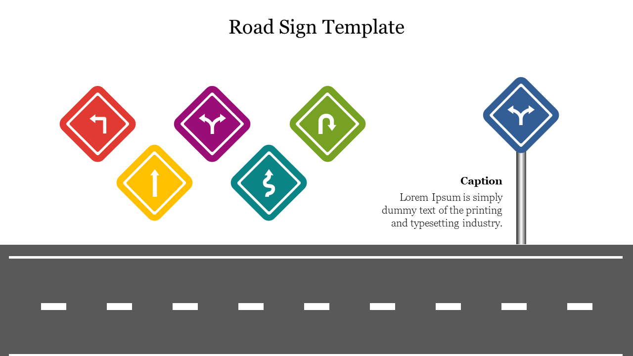 Road Sign Template
