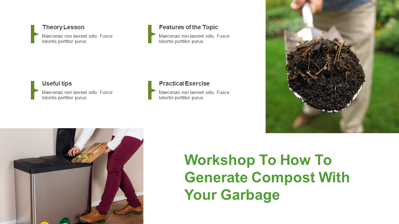 Workshop To How To Generate Compost With Your Garbage