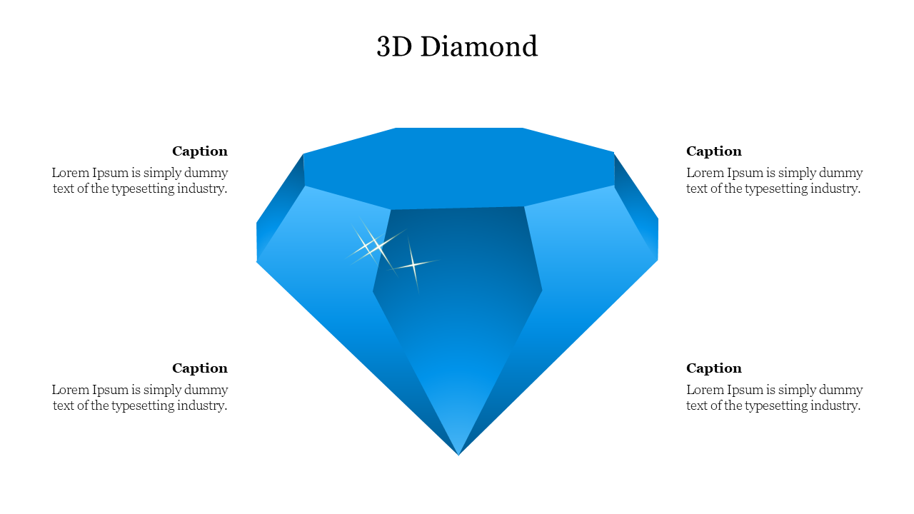 3D Diamond