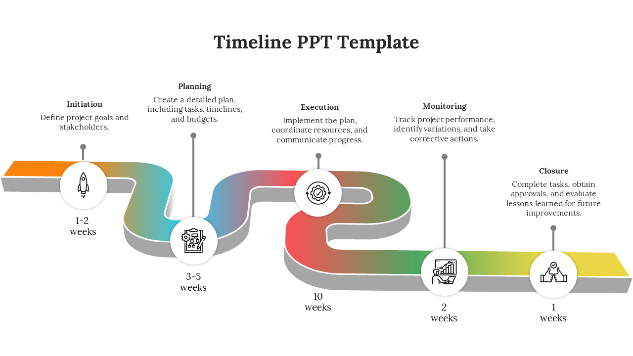 Free - Striking Timeline PowerPoint Template And Google Slides