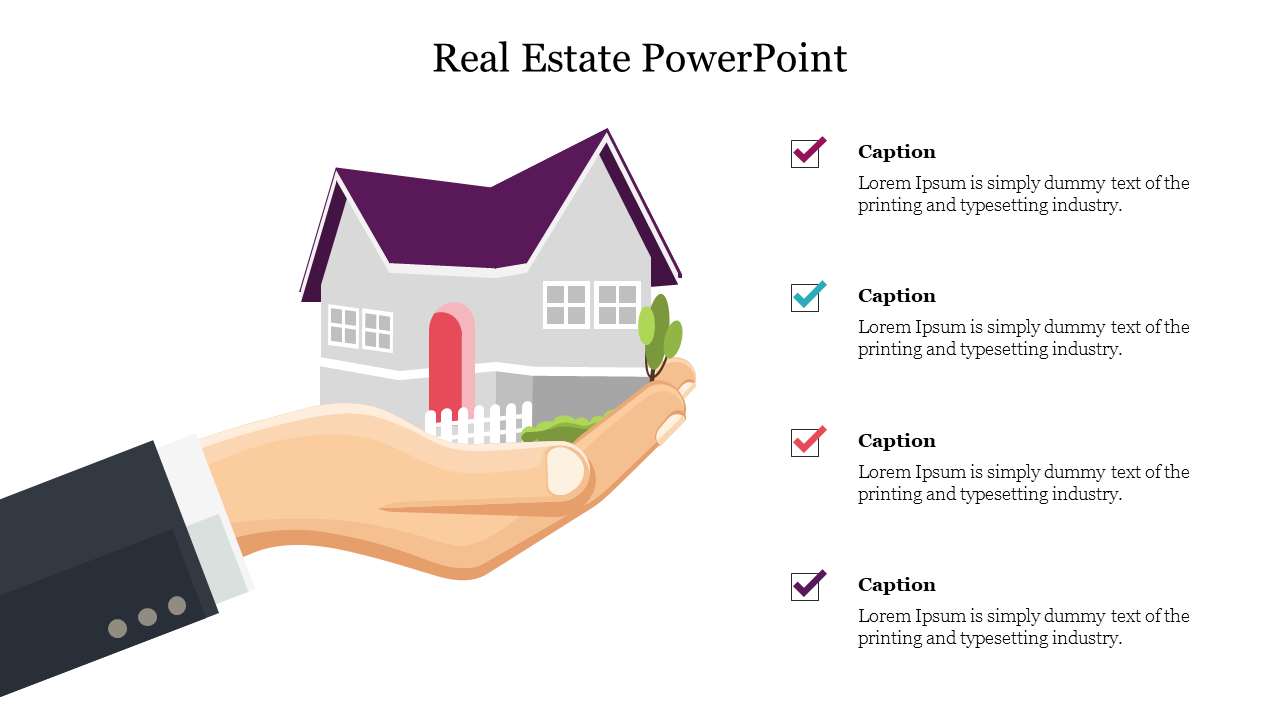Real Estate PowerPoint Slide Template