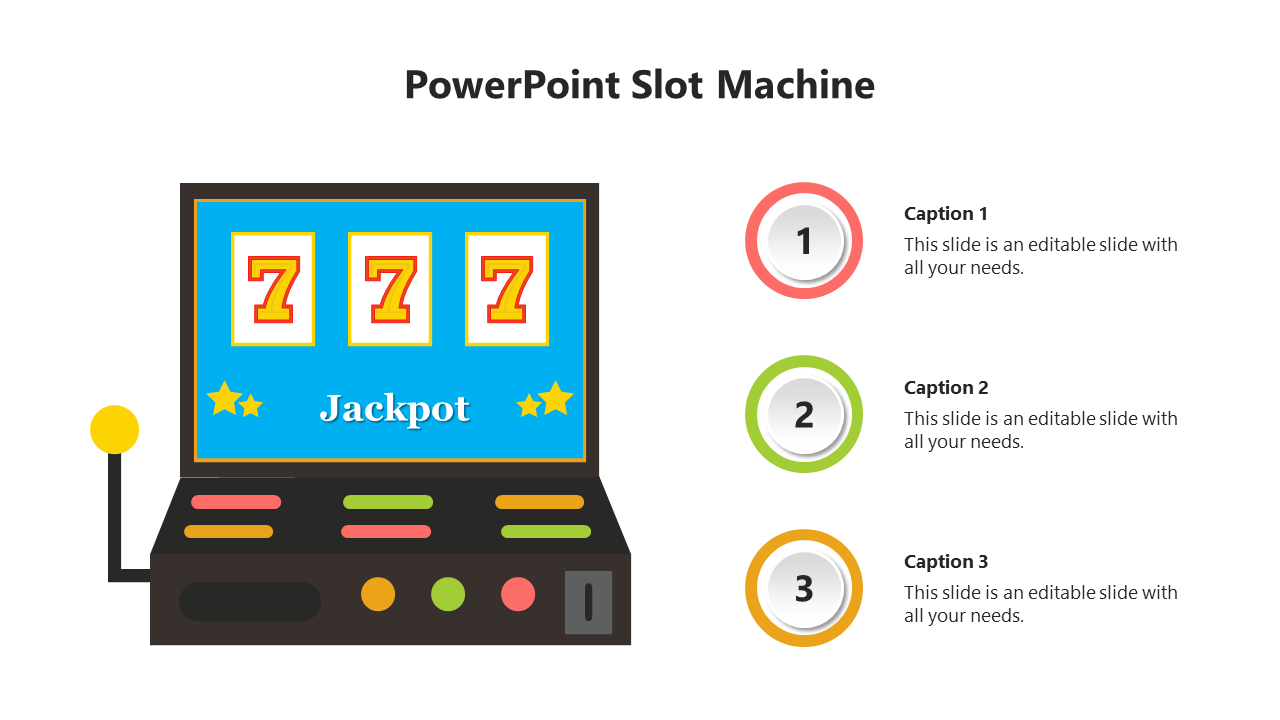 Get Slot Machine PowerPoint Template And Google Slides