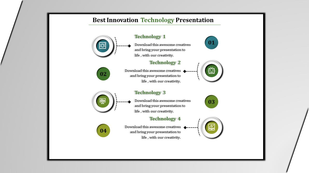 The Best Technology PPT Template Presentation