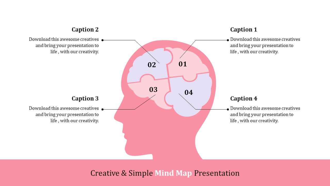 Beste Creative Mind Map Presentation - SlideEgg ES-43