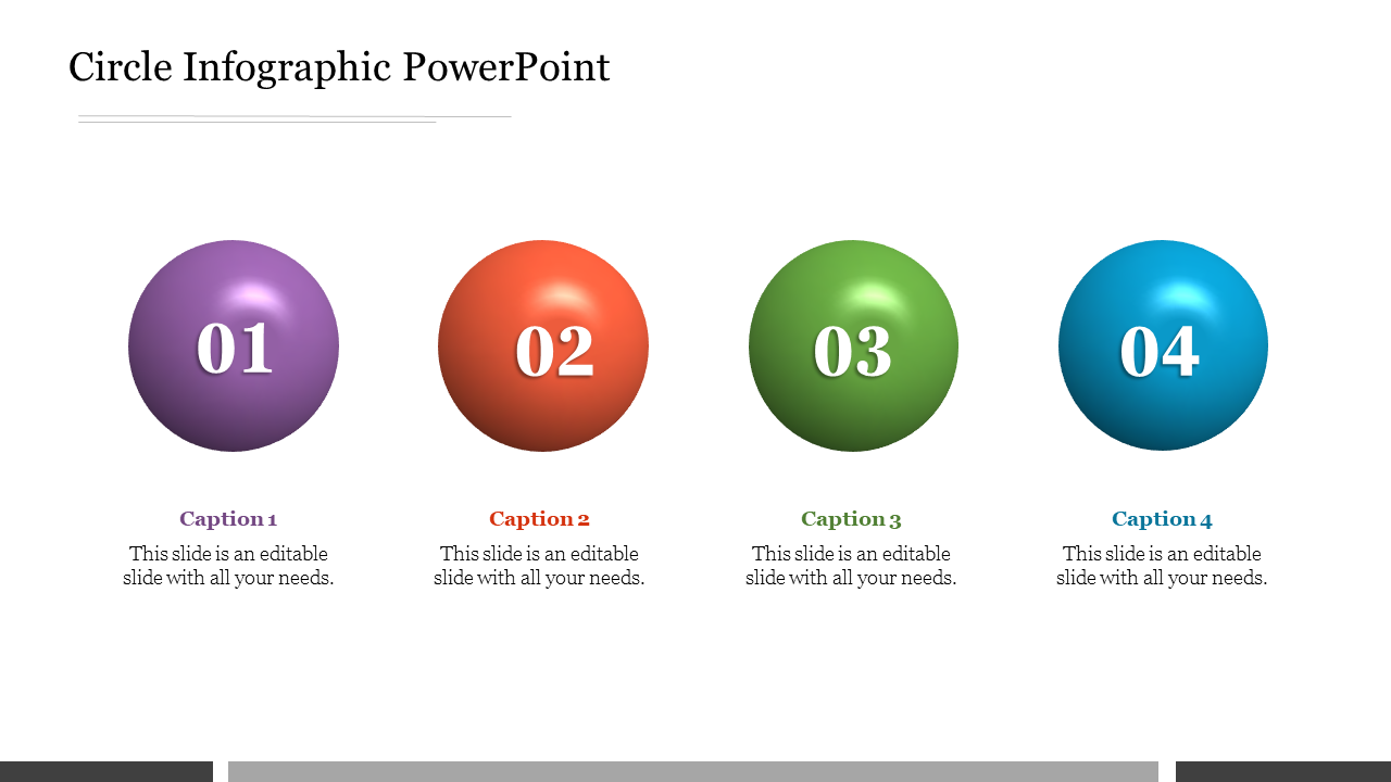 Be Ready To Use Circle Infographic PowerPoint Presentation