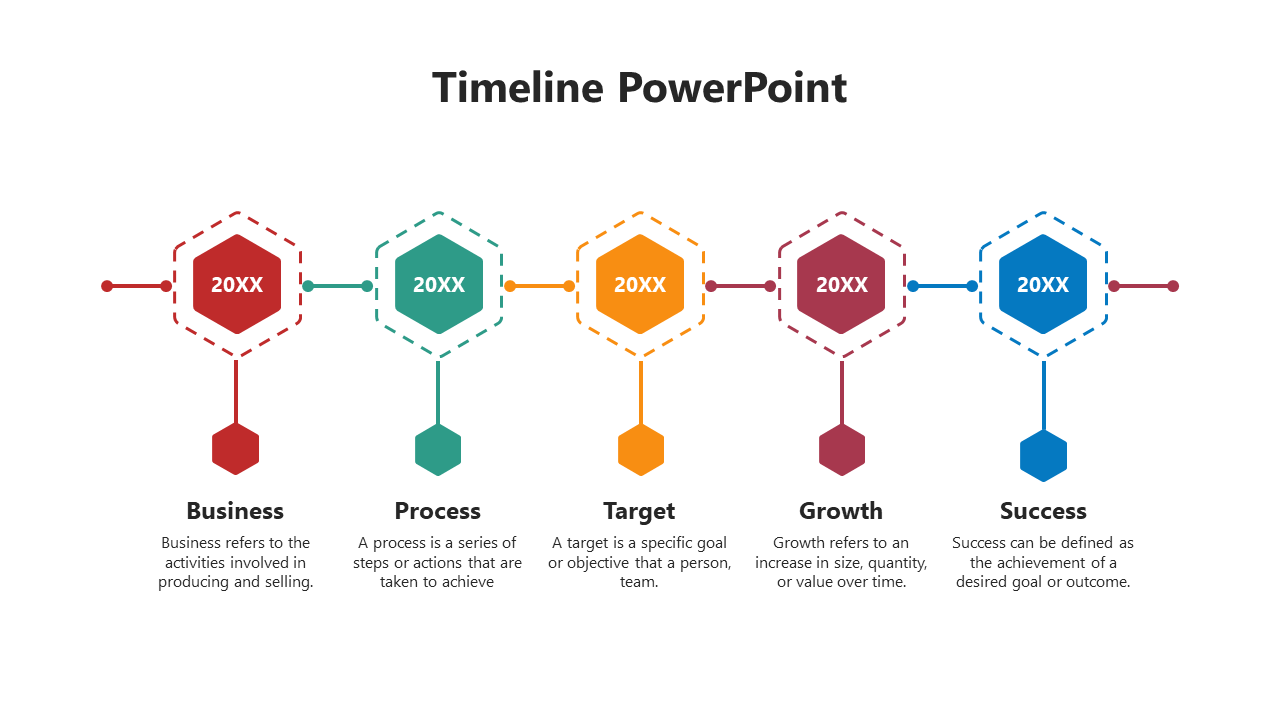 Get Fetching Timeline PowerPoint And Google Slides Template