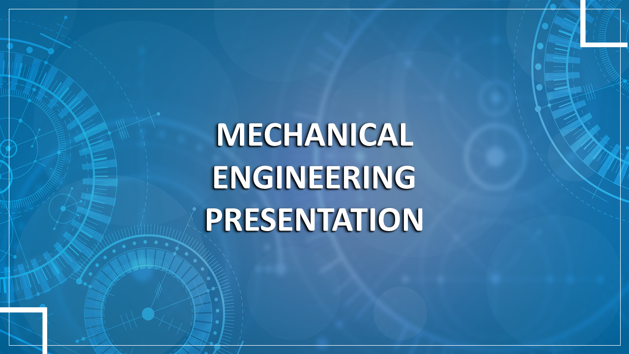 Mechanical Engineering Powerpoint Template