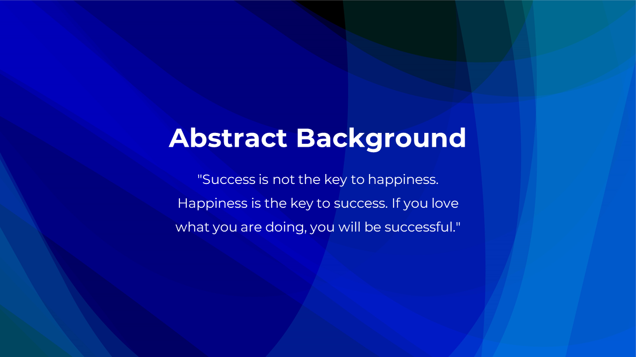 Abstract Background PPT Template And Google Slides