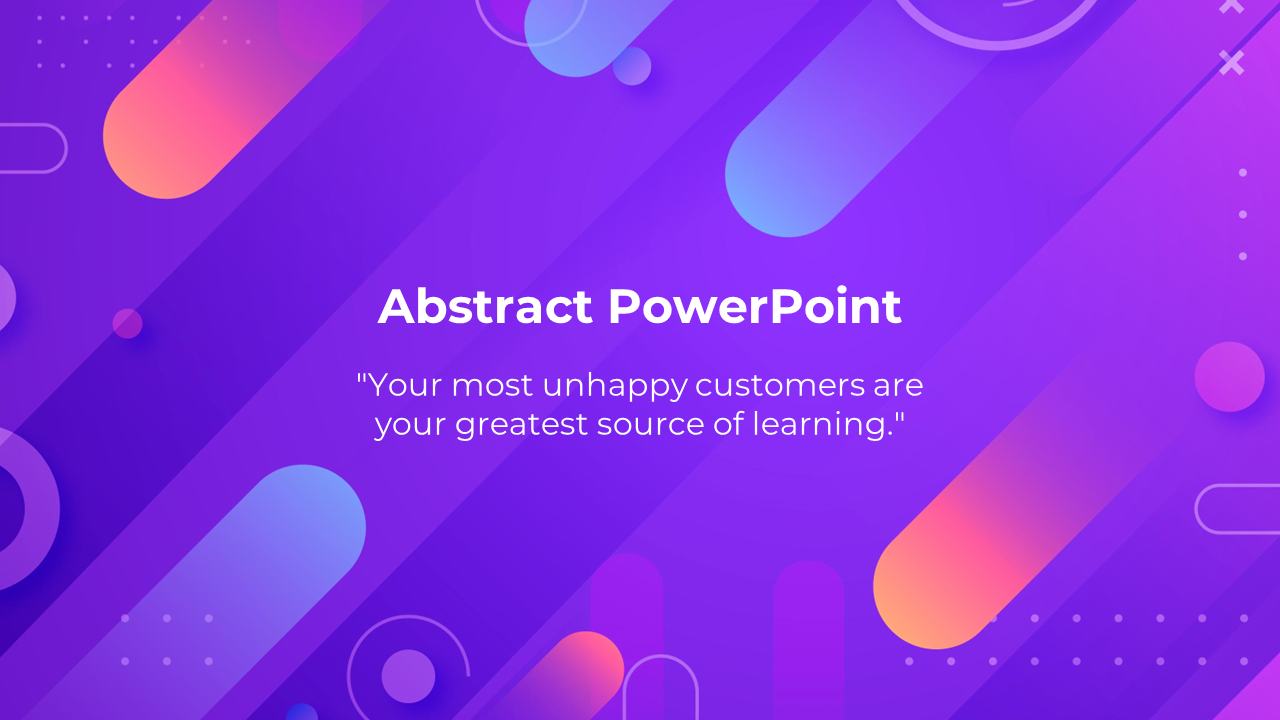 Effective Abstract PowerPoint And Google Slides Template