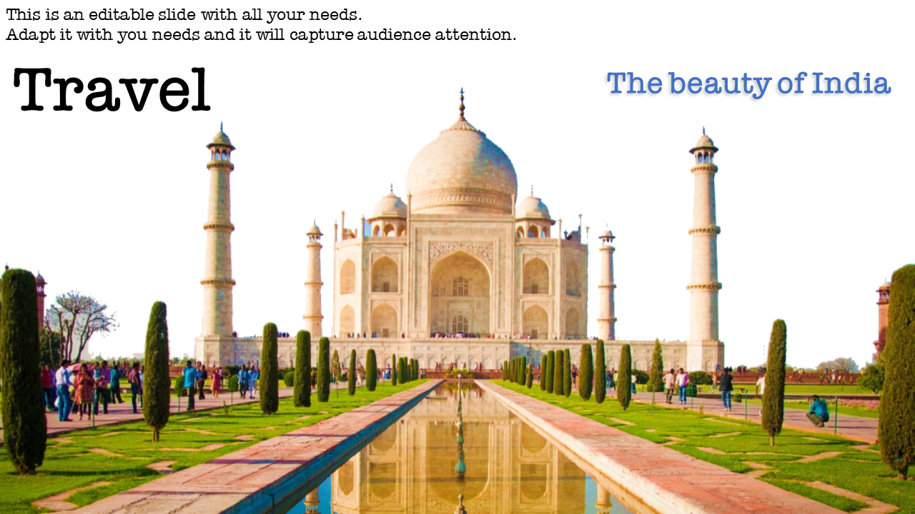 Attractive Travel PPT Free Download Template PowerPoint 