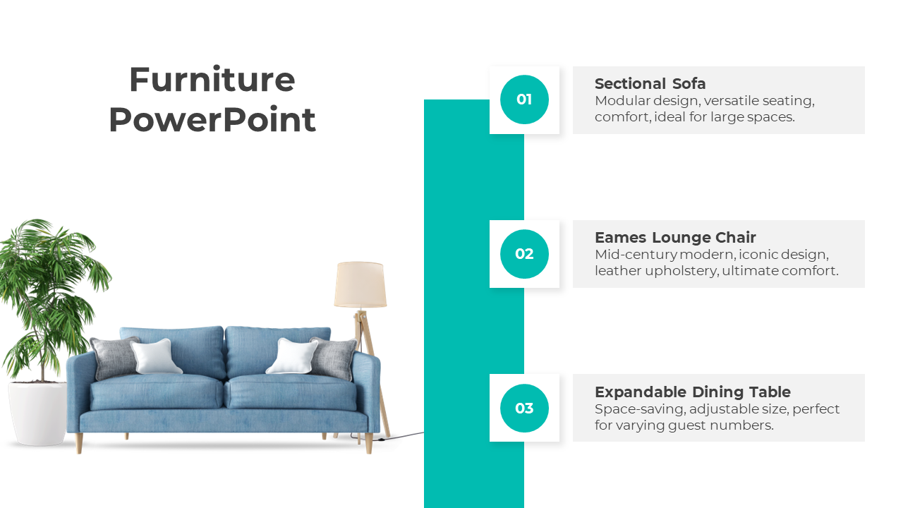 Amazing Furniture PowerPoint And Google Slides Template