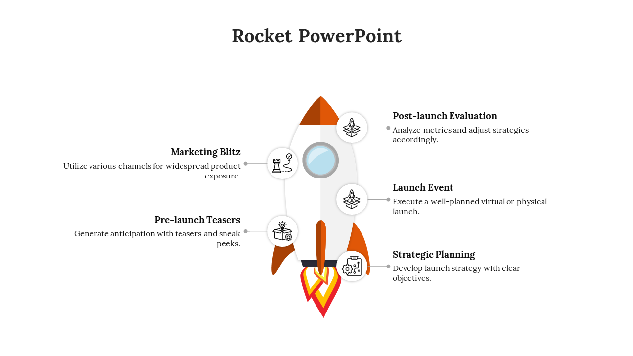 Stunning Rocket PowerPoint And Google Slides Template 