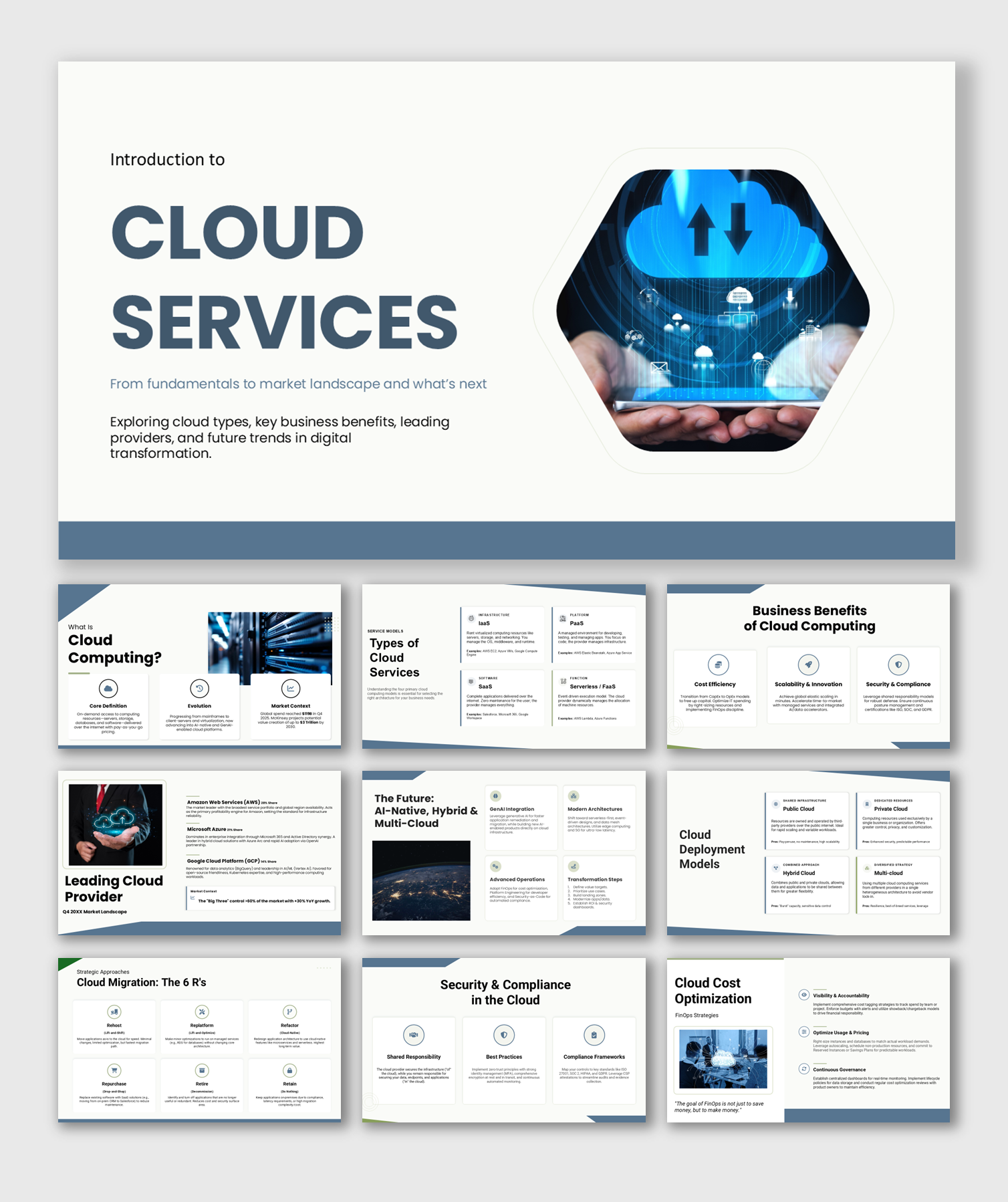 Ready To Get Now! Cloud Services PPT And Google Slides