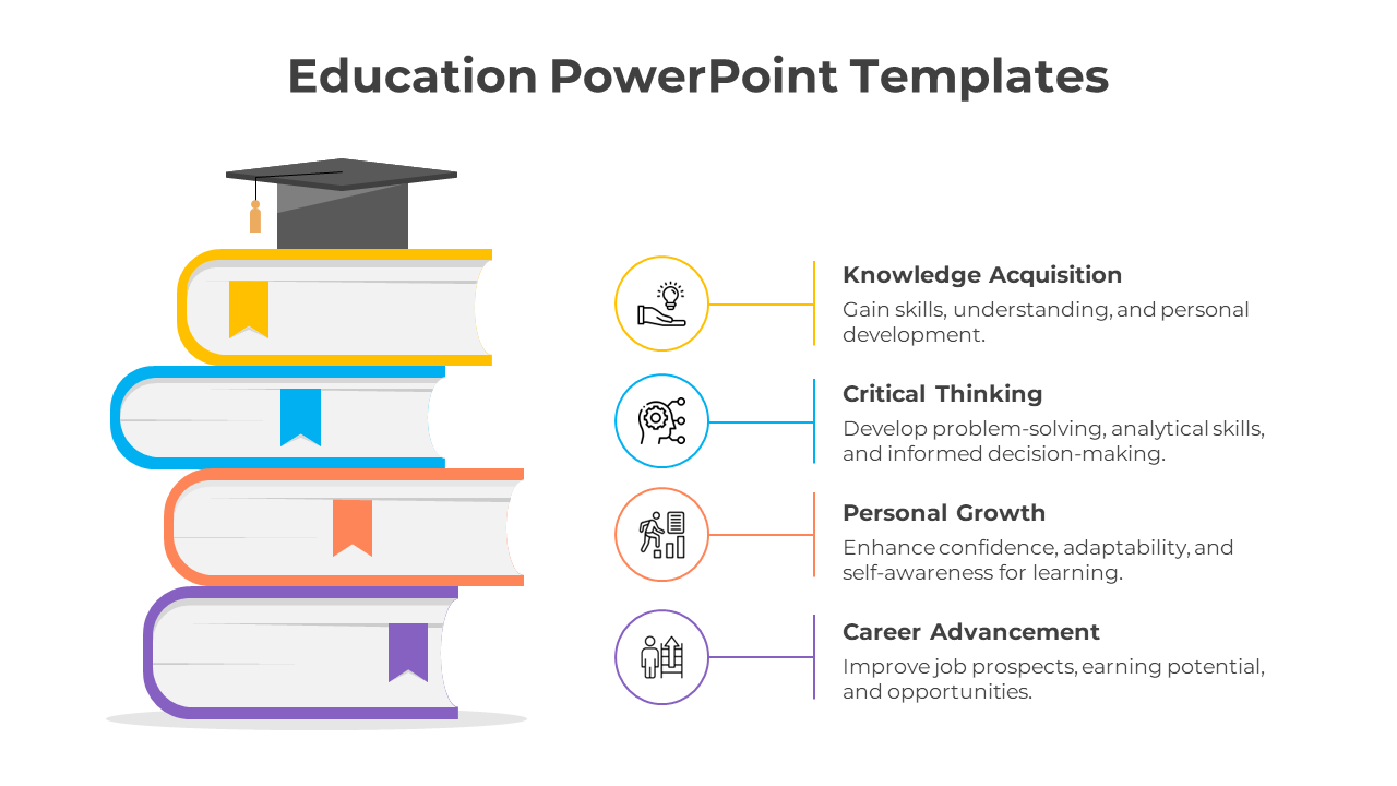 Education PowerPoint Templates-Multicolor