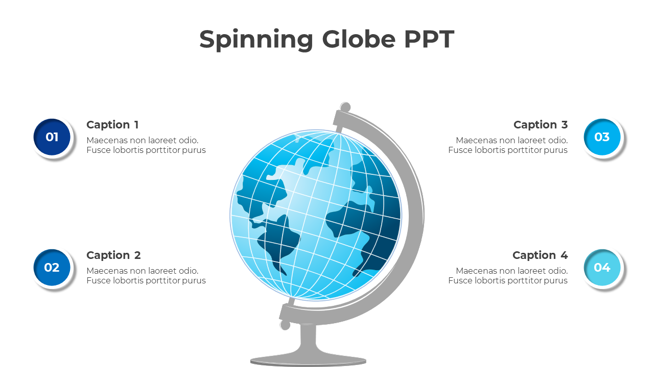 Spinning Globe PowerPoint