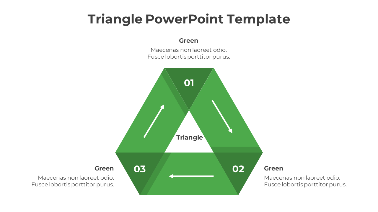 Innovate Triangle PowerPoint And Google Slides Template