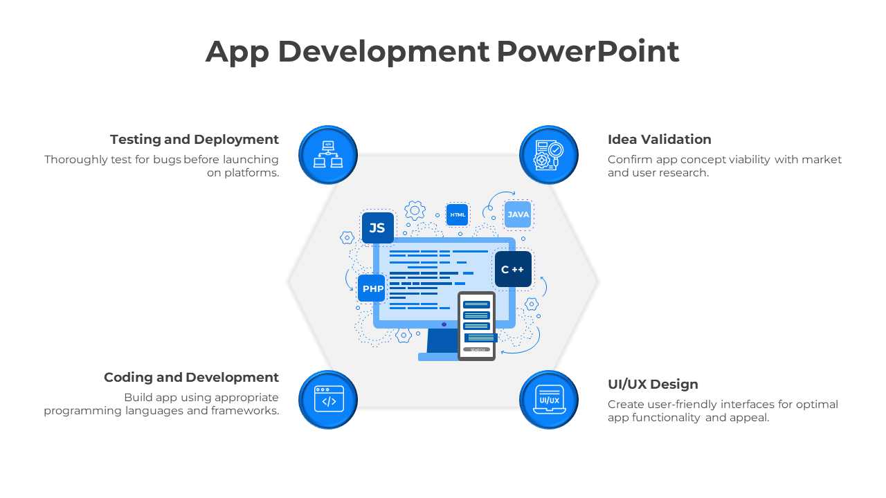 App Development Presentation-Blue