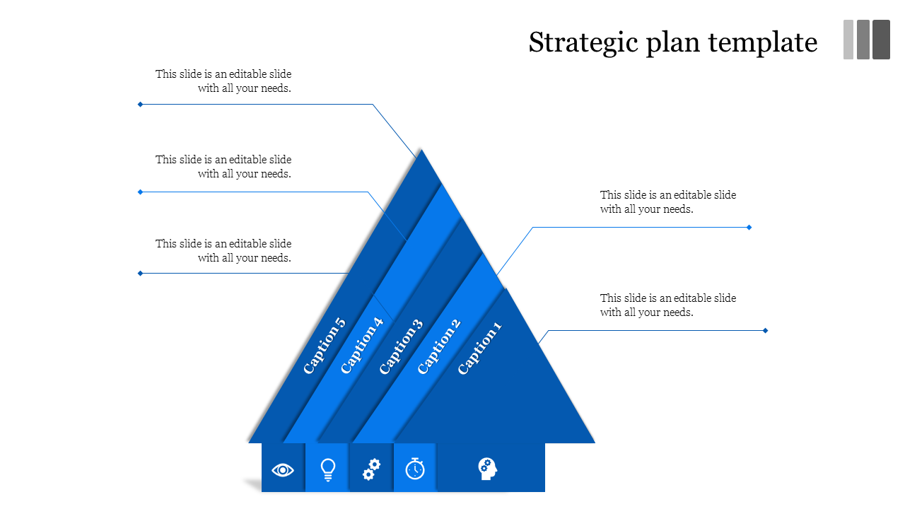 Strategic Plan Template Free Download from www.slideegg.com