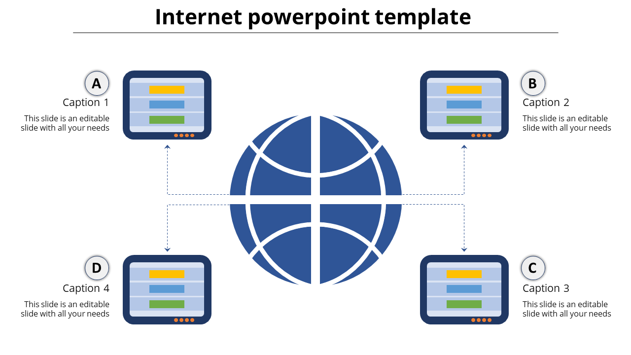 internet powerpoint template