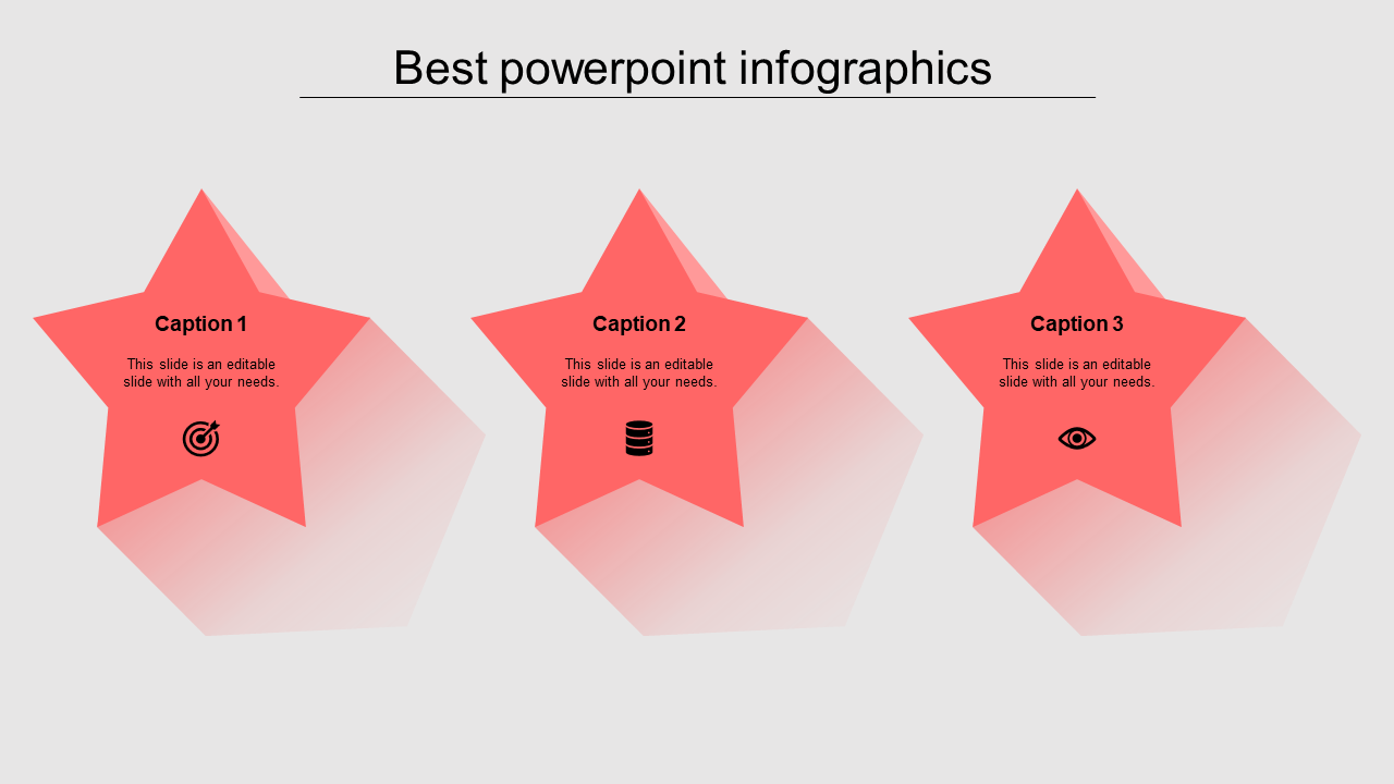 Innovative Best PowerPoint Infographics With Star Model