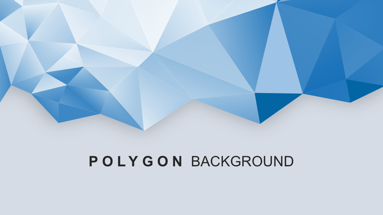 Best Polygon PowerPoint Template 