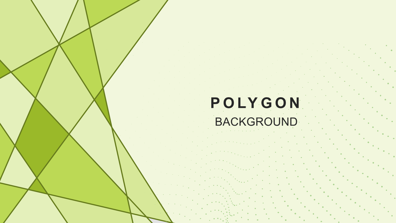 Awesome Polygonal PowerPoint Background Presentation