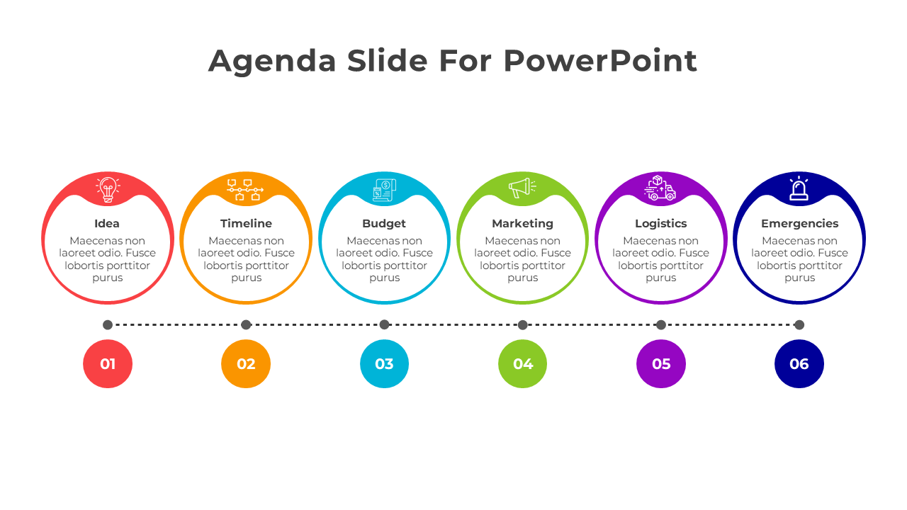 Innovate Agenda PowerPoint And Google Slides Template