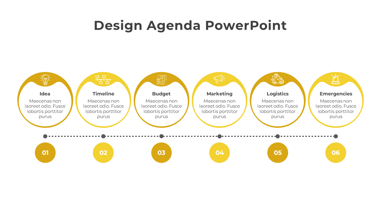 Awesome Agenda Design PowerPoint And Google Slides