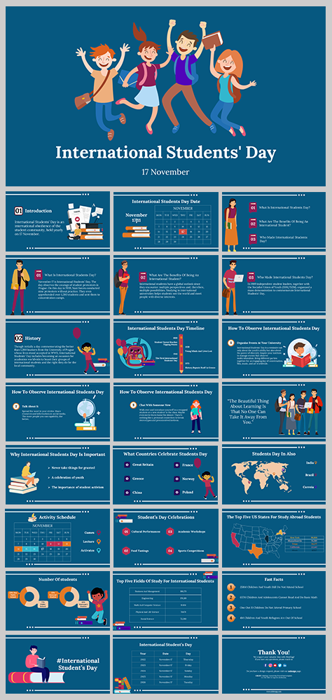 International Students Day PPT and Google Slides Templates