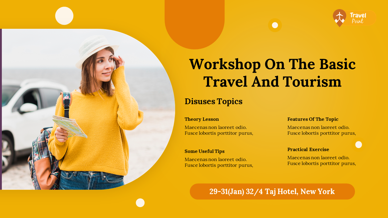 Workshop On The Basic Travel And Tourism