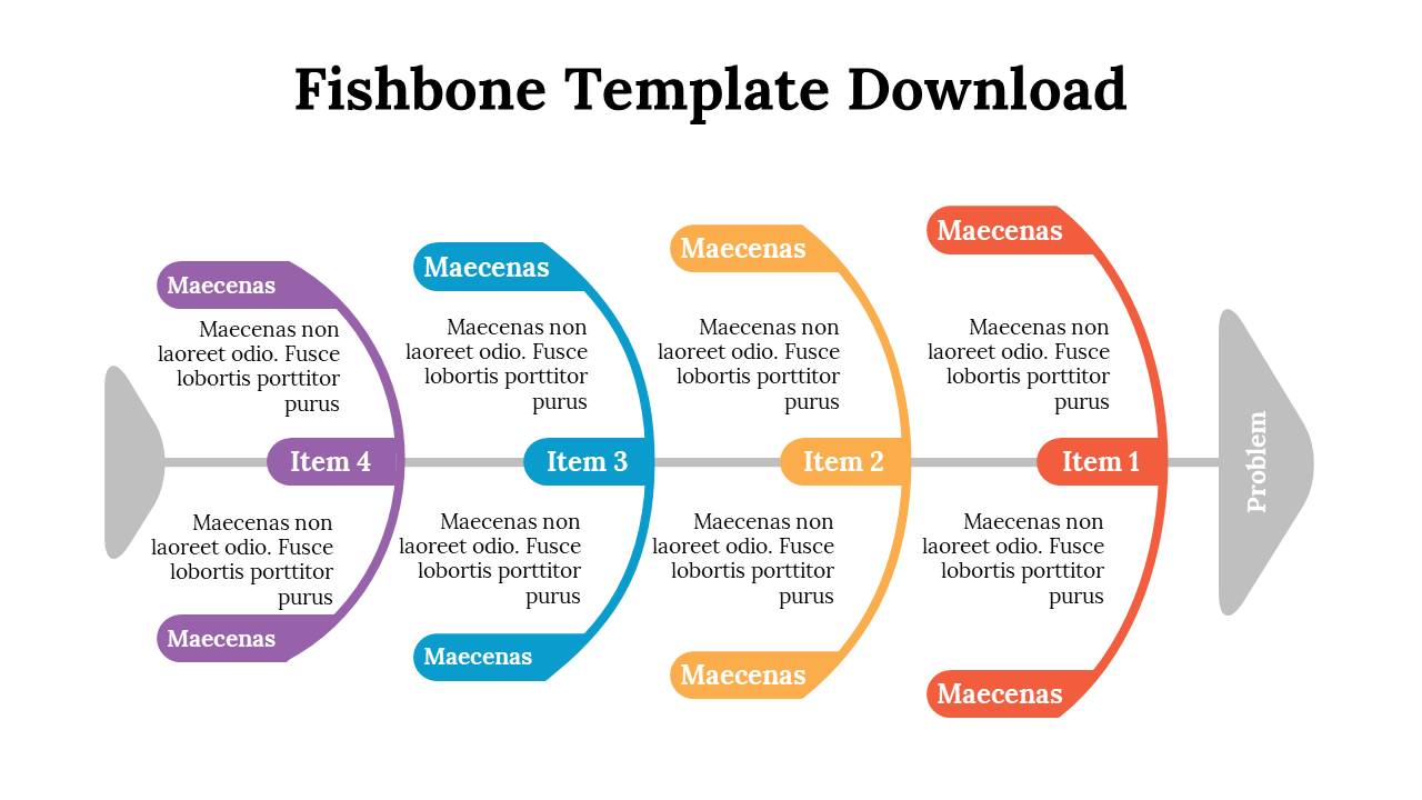 Free - Use Fishbone PowerPoint And Google Slides Template Download