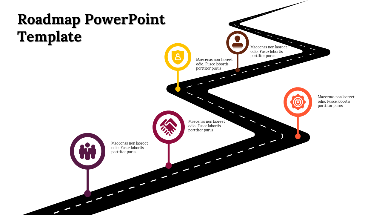 Free Roadmap PowerPoint Template