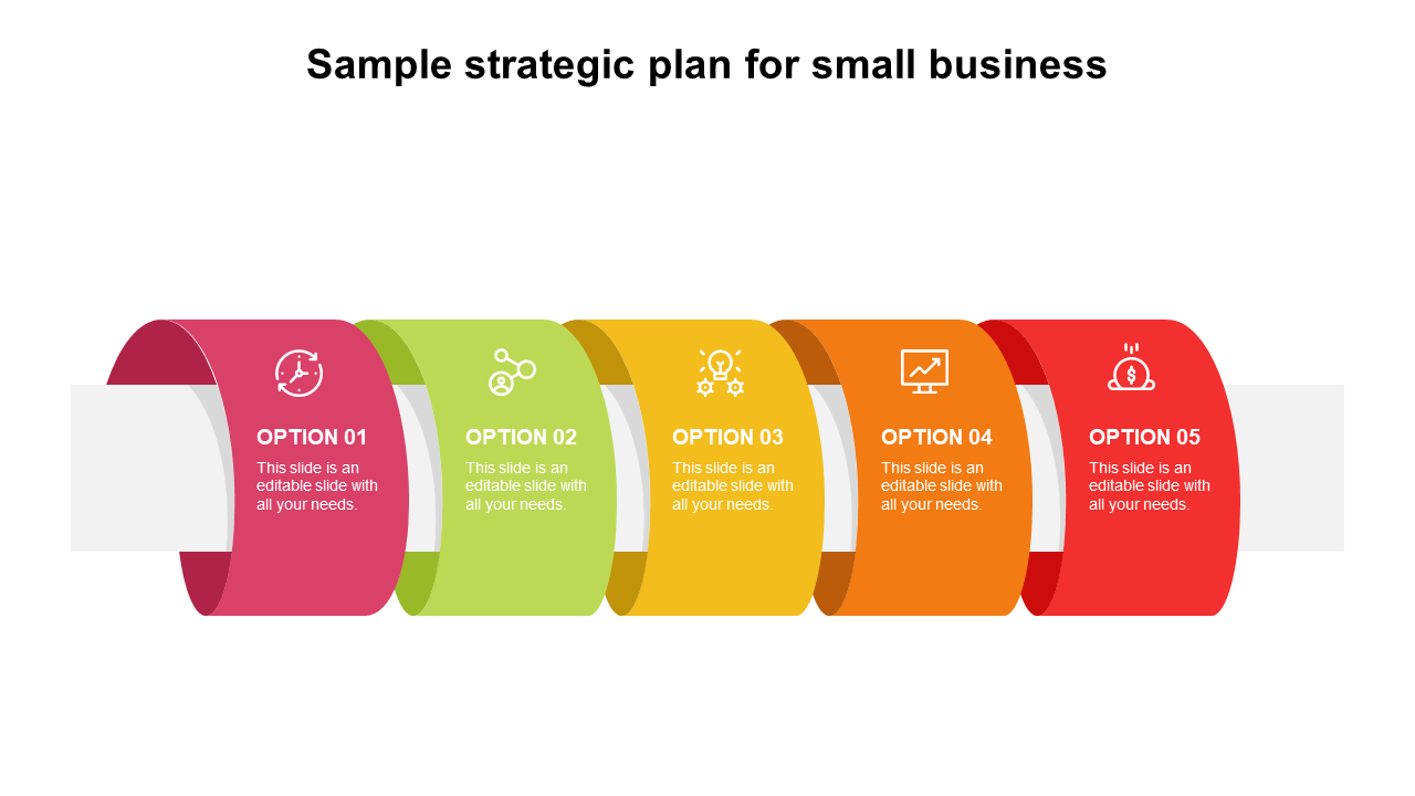 Attractive Sample Strategic Plan For Small Business