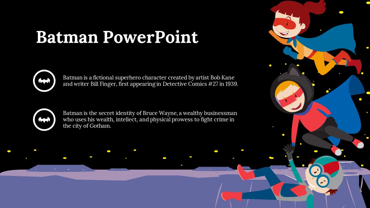 Find Out More Batman PowerPoint And Google Slides Template