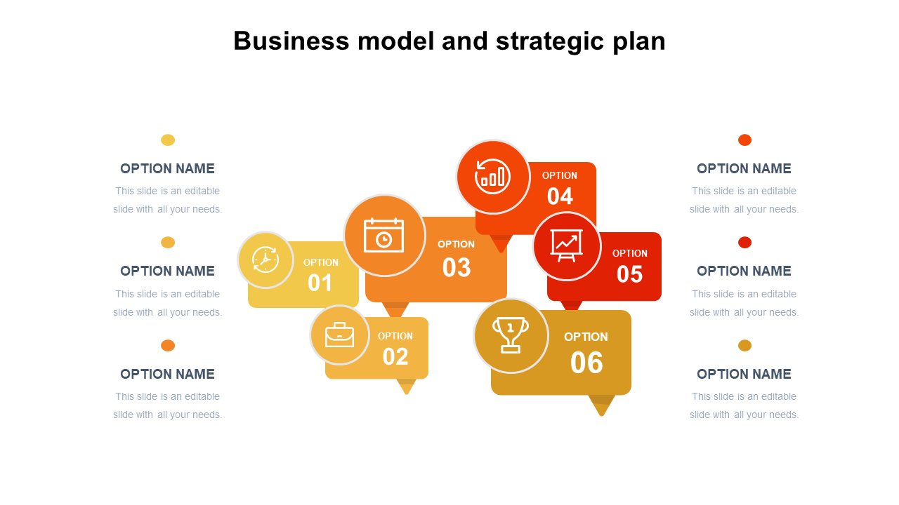 Business Model And Strategic Plan PowerPoint Templates