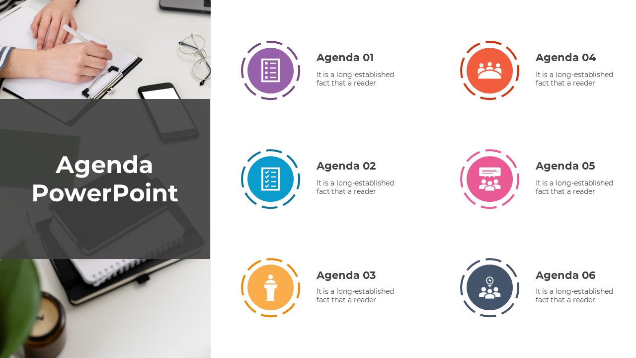 Useable Agenda PowerPoint And Google Slides Template