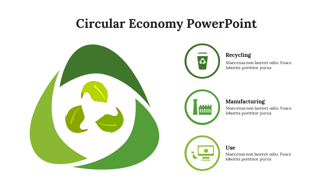 Circular Economy PowerPoint