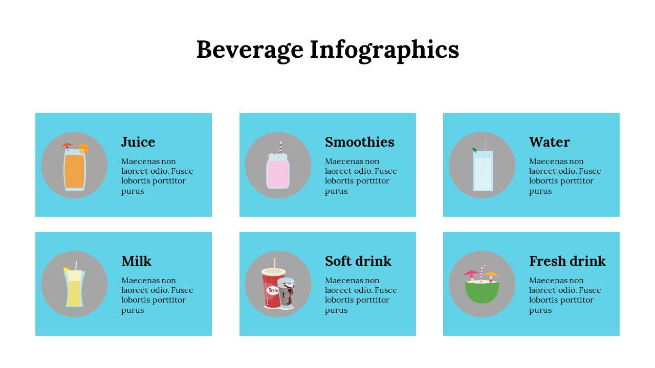 Beverage Infographics