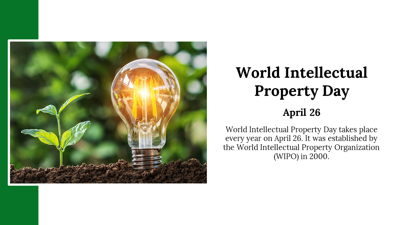 Free - World Intellectual Property Day PPT And Google Slides