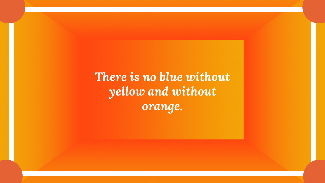 Cool Orange Background PowerPoint And Google Slides