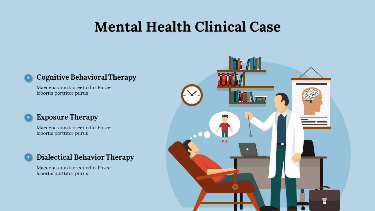 Mental Health Clinical Case PowerPoint And Google Slides