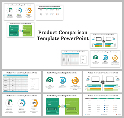 Product Comparison PowerPoint and Google Slides Templates