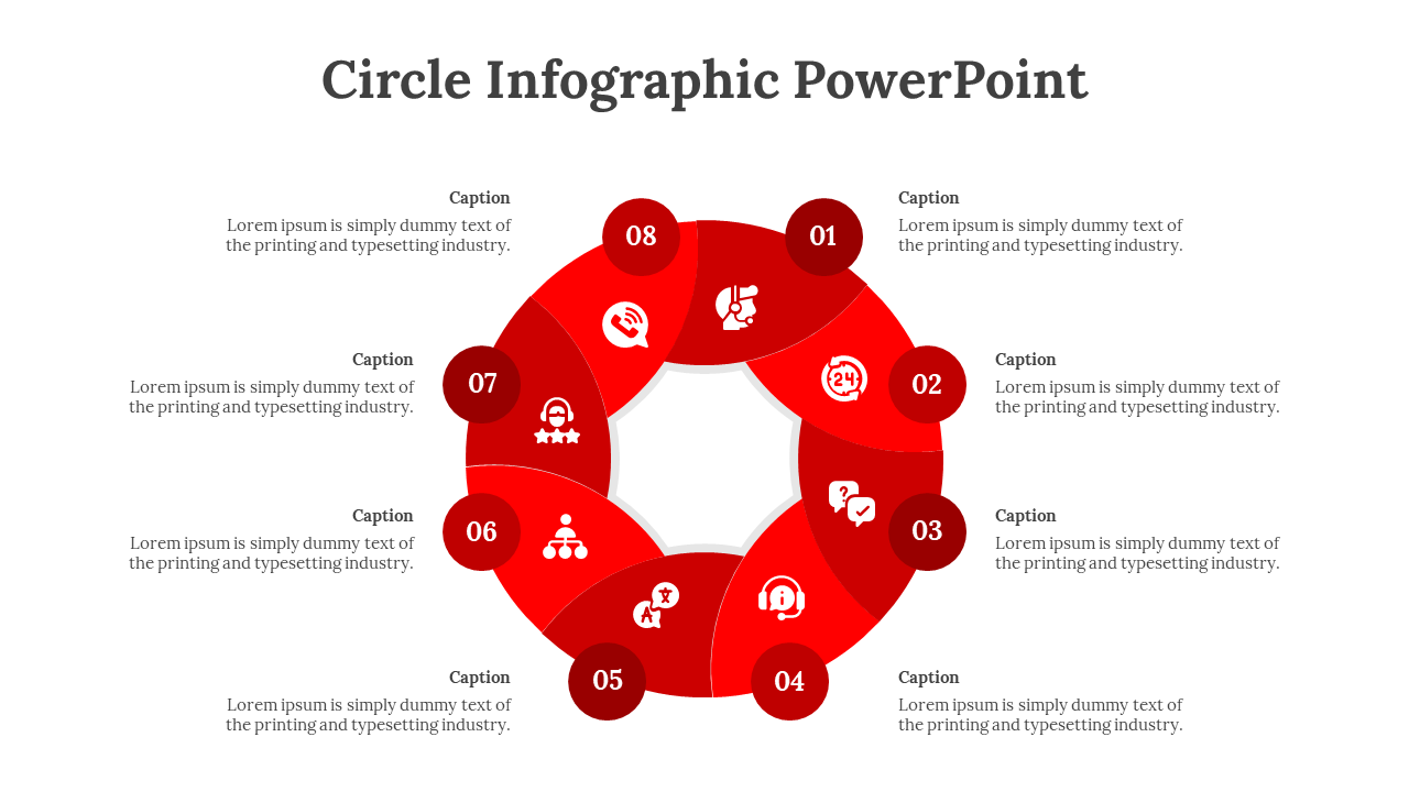 Circle Infographic PowerPoint and Google Slides Themes