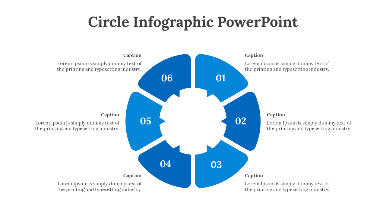 Customizable Circle Infographic PowerPoint And Google Slides