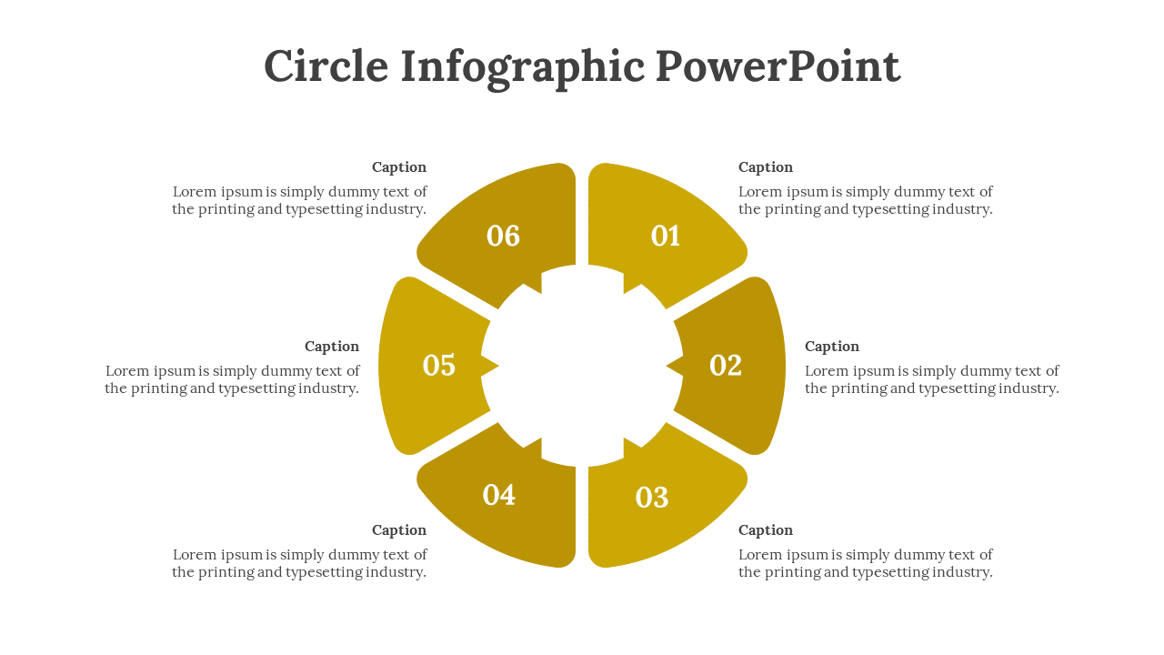 Awesome Circle Infographic PPT And Google Slides Themes