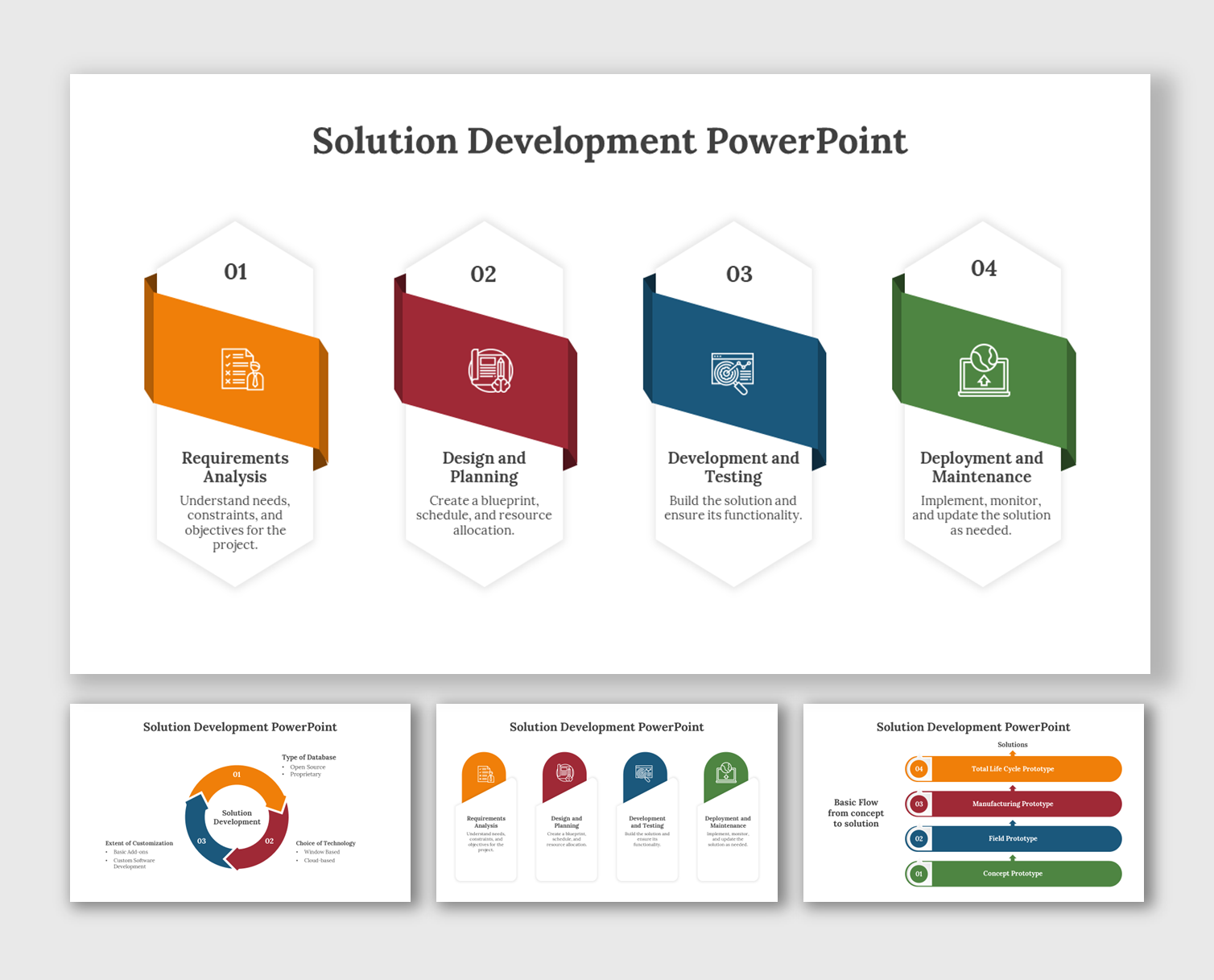 Buy Solution Development PPT And Google Slides Themes