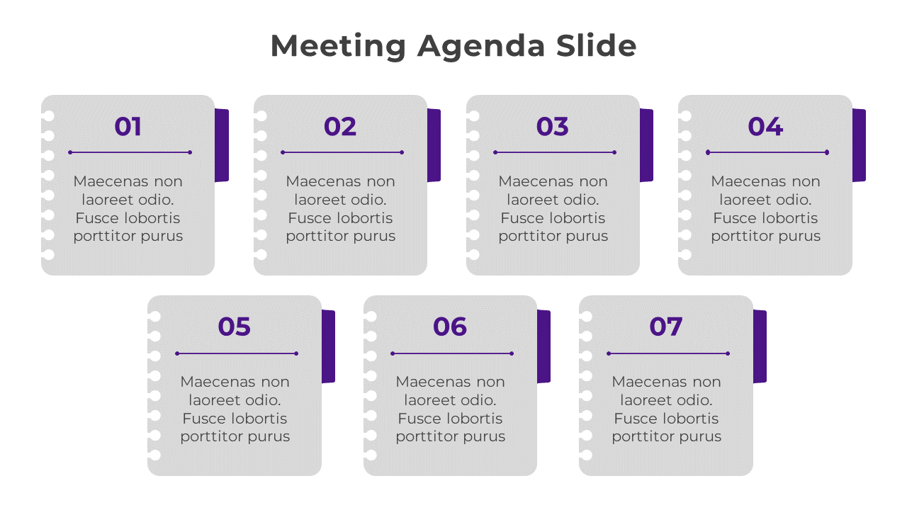 Meeting Agenda PowerPoint And Google Slides Template