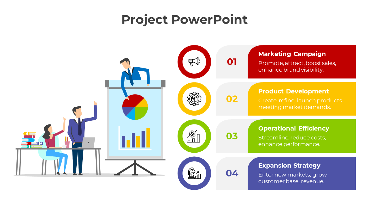 PowerPoint Project-Multicolor