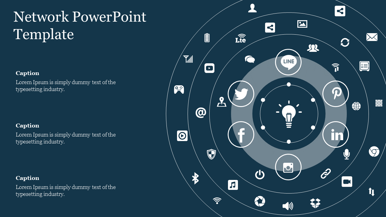 Creative Network Powerpoint Template