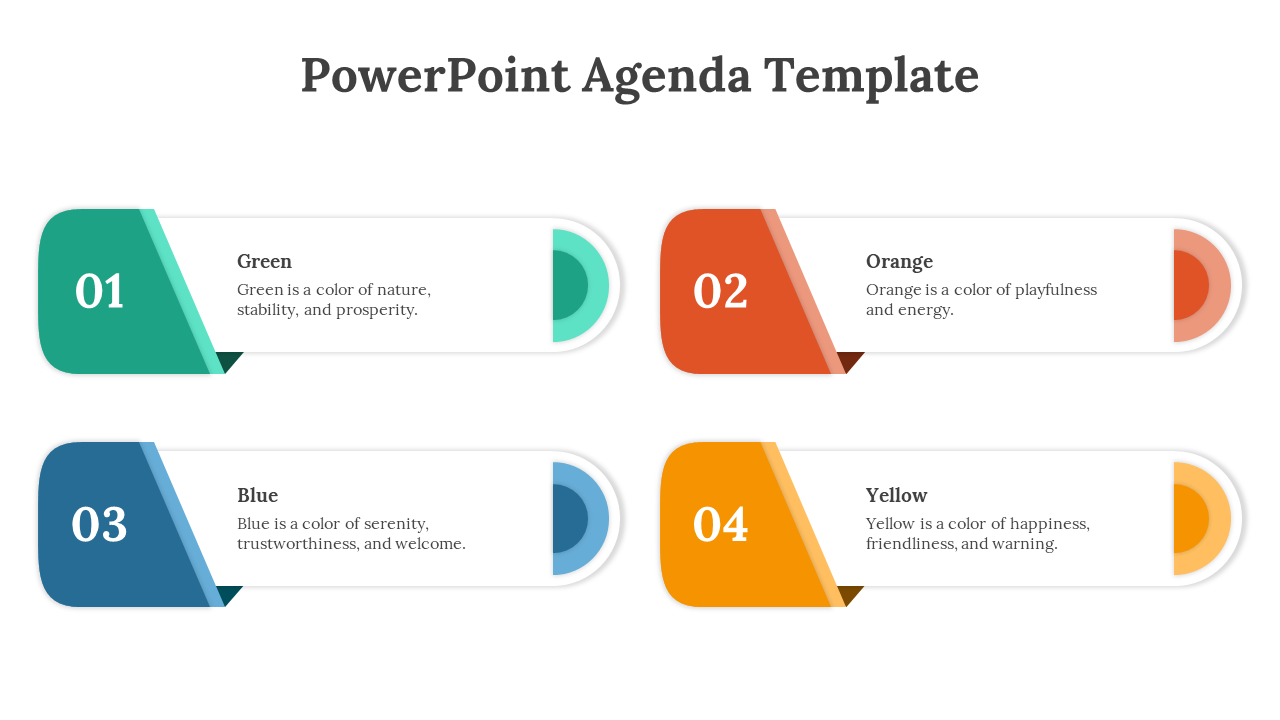 Unique Agenda PowerPoint Presentation And Google Slides